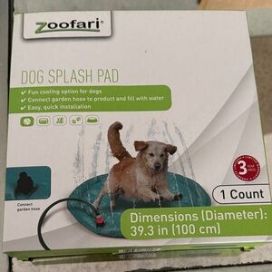 Green Dog Splash Pad